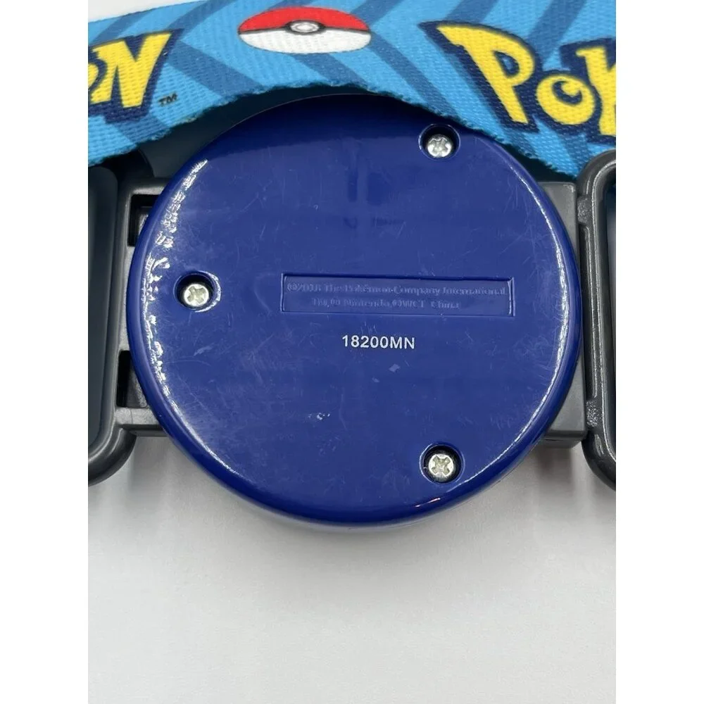 Pokemon Clip N Go Belt (Blue) 2018 TOMY Toys Adjustable Strap NICE BELT SEE ALL
